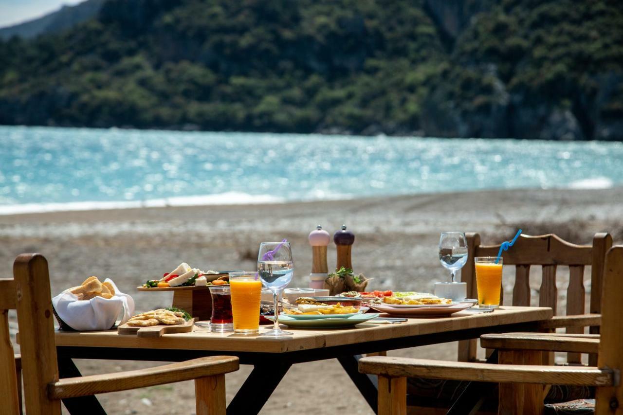 Kara Kedi Beach Bungalow Çıralı Dış mekan fotoğraf
