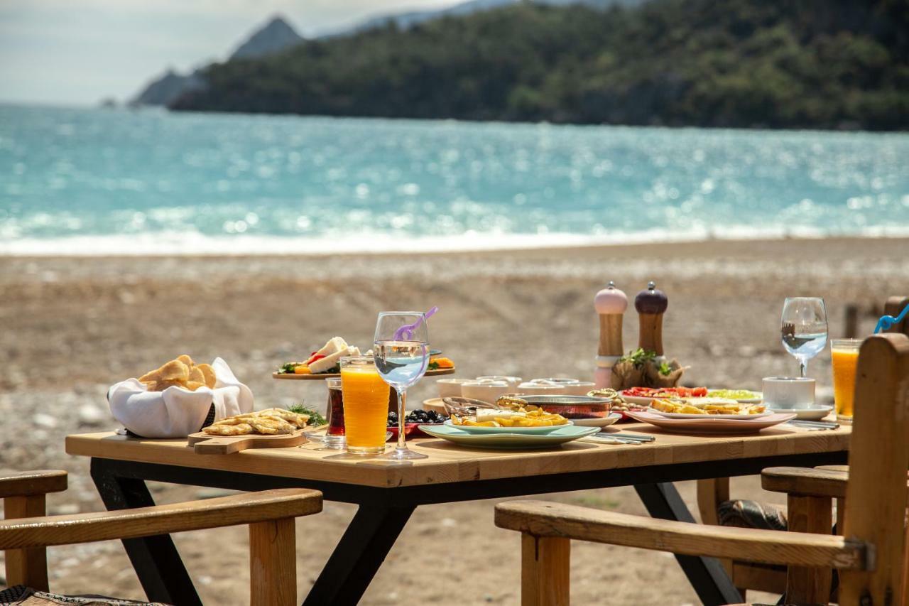 Kara Kedi Beach Bungalow Çıralı Dış mekan fotoğraf